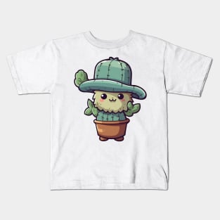 Nice lovely cactus in a pot. Kids T-Shirt